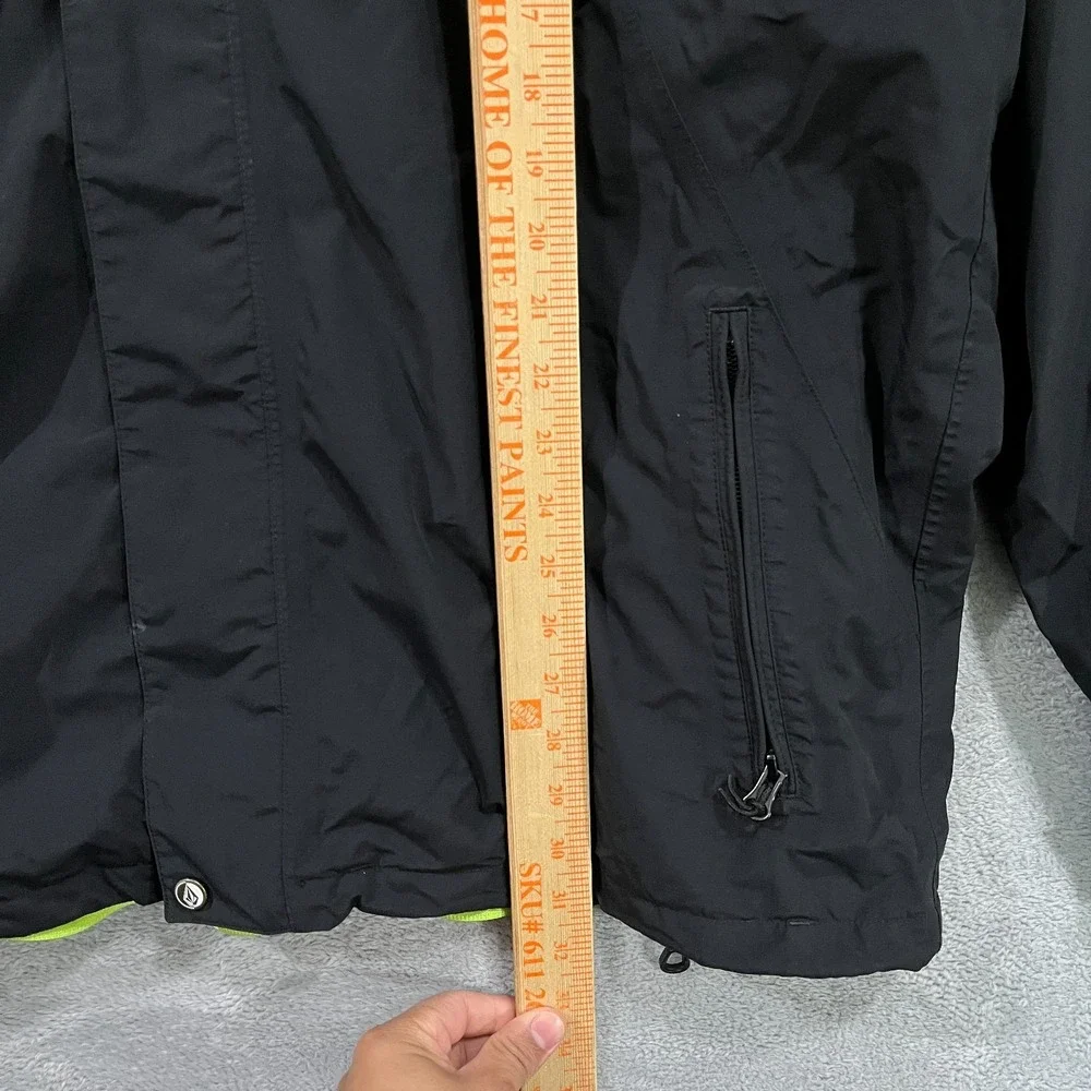 Volcom Gore-Tex Snowboard Ski‎ Jacket Black Mens XL G0751304 Waterproof READ
